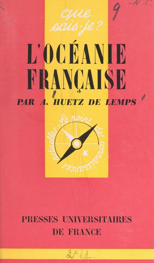 ebook cover of L'Océanie française, by Alain Huetz de lemps