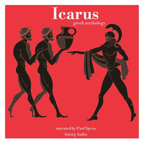 audiobook cover of Icarus, Greek Mythology, by James Gardner