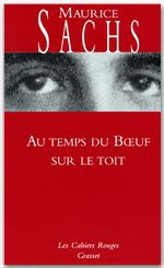 Couverture ebook de Au temps du boeuf sur le toit, de Maurice Sachs