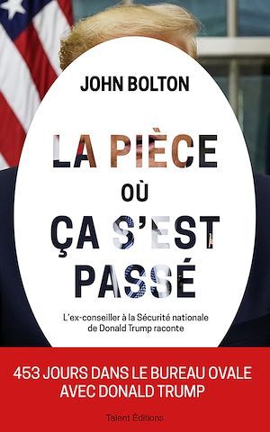 Couverture ebook de La pièce où ça s'est passé, de John Bolton