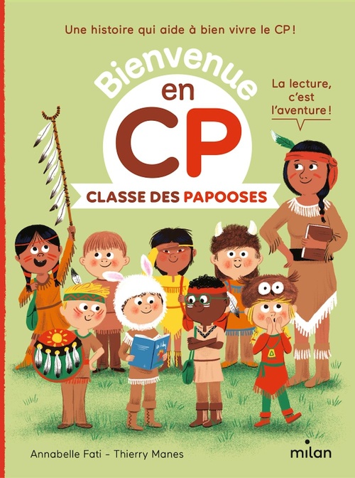 Couverture ebook de Classe des Papooses, de Annabelle Fati, Catherine Gueguen