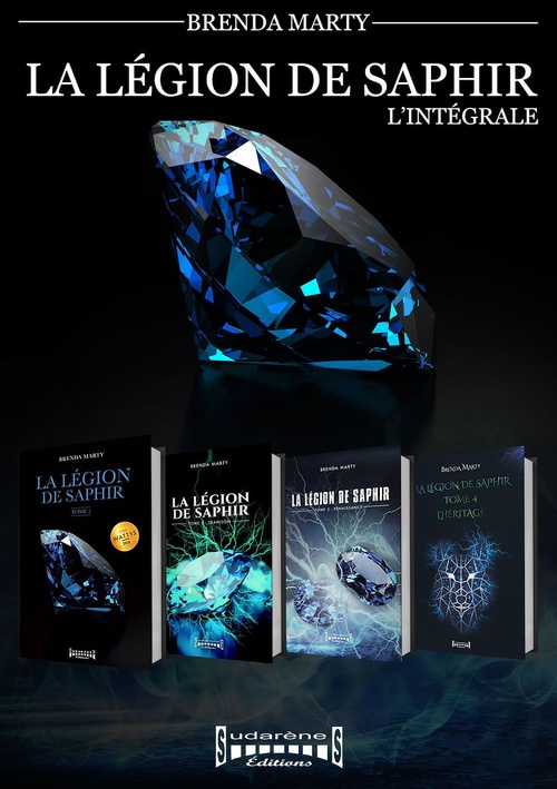 ebook cover of La Légion de Saphir - Intégrale, by Brenda Marty