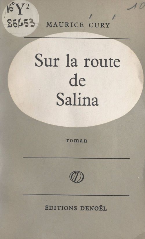 Couverture ebook de Sur la route de Salina, de Maurice Cury