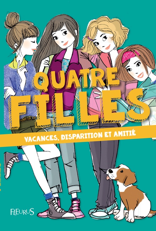 Couverture ebook de Vacances, disparition et amitié, de Charlotte Grossetête, Dorothée Jost