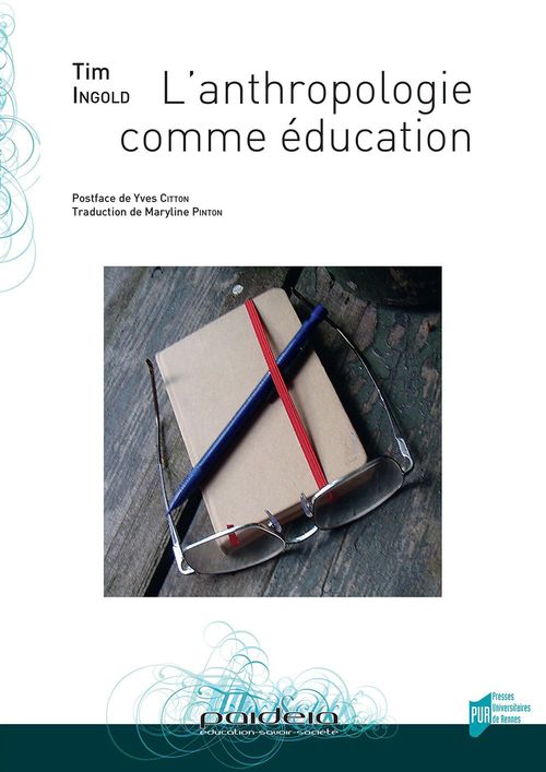 Couverture ebook de L´anthropologie comme éducation, de Tim Ingold