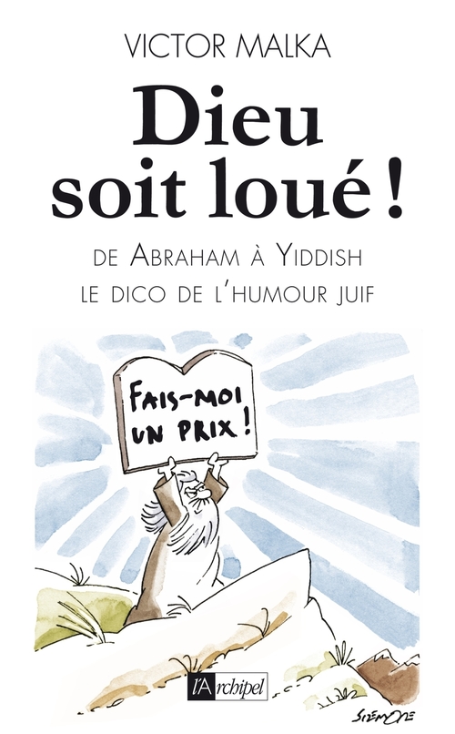 Couverture ebook de Dieu soit loué ! - D'Abraham à Yiddish, le dico de l'humour juif, de Victor Malka