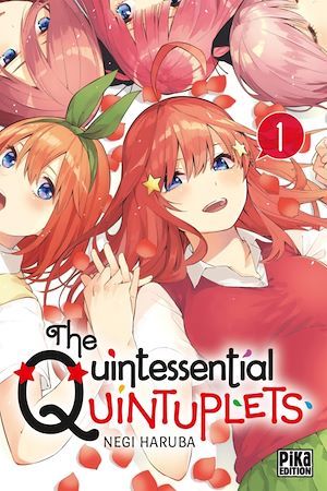 ebook cover of The Quintessential Quintuplets T01, by Negi Haruba