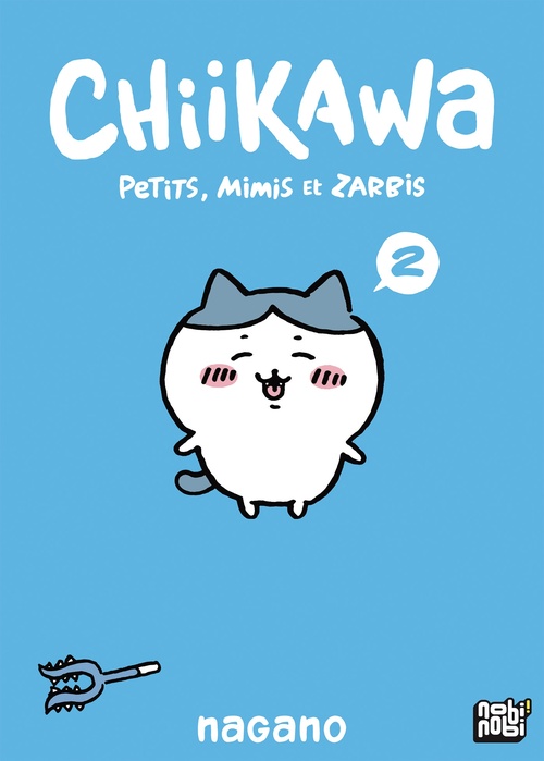 Couverture ebook de Chiikawa - Petits, mimis et zarbis T02, de Nagano