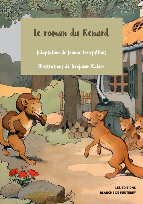 Couverture ebook de Le roman du Renard, de Jeanne Leroy-Allais