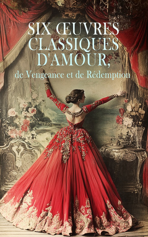ebook cover of Six OEuvres Classiques d'Amour, de Vengeance et de Rédemption, by Victorien Sardou, Victor Hugo, Hilaire Bernard De Requeleyne Baron De Longepierre, Alexandre Dumas, Leon Tolstoi