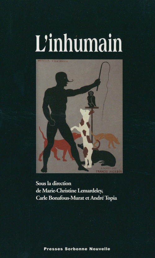 ebook cover of L´Inhumain, by Marie-christine Lemardeley, André Topia, Carle Bonafus-murat