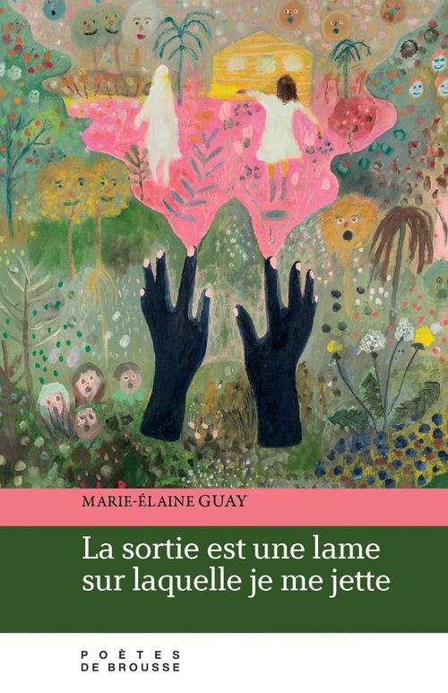 Couverture ebook de La sortie est une lame sur laquelle je me jette, de Marie-Elaine Guay
