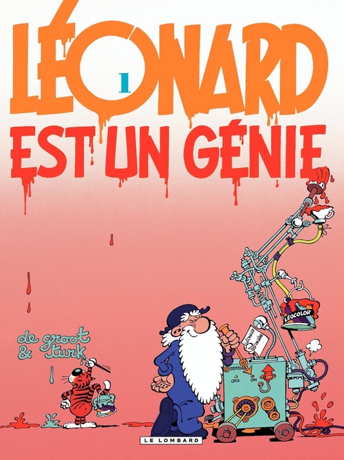 ebook cover of Léonard - Tome 01 - Léonard est un génie, by Bob de Groot, Turk