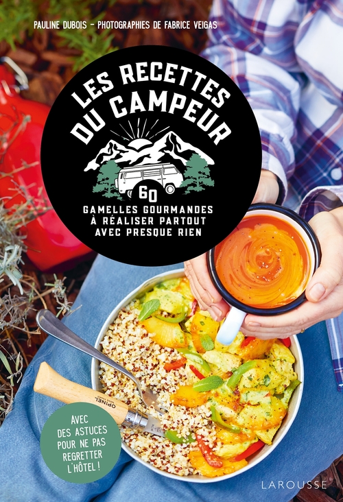 Couverture ebook de Les recettes du campeur, de Pauline Dubois-Platet