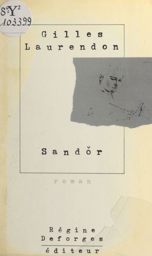 Couverture ebook de Sandr, de Gilles Laurendon