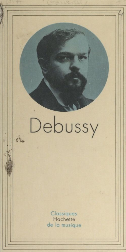 ebook cover of Debussy, by Georges Gourdet