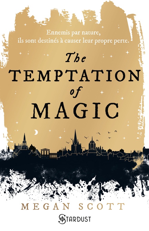 ebook cover of The temptation of magic, by Megan Scott