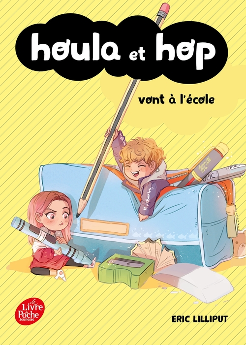 ebook cover of Houla et Hop vont à l'école, by Eric Lilliput