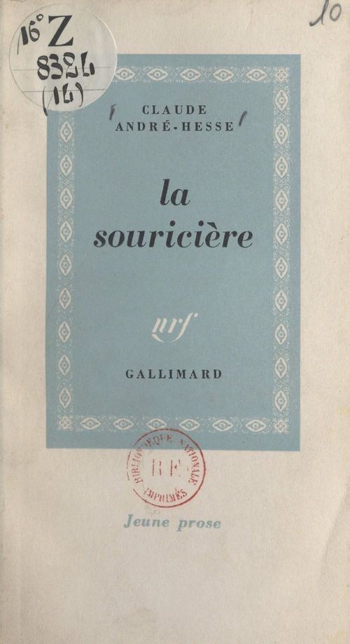 Couverture ebook de La souricière, de Claude Andre-Hesse