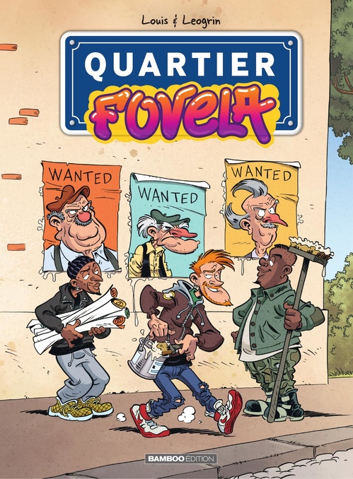 Couverture ebook de Quartier fovela - Tome 1, de Leogrin, Stéphane Louis