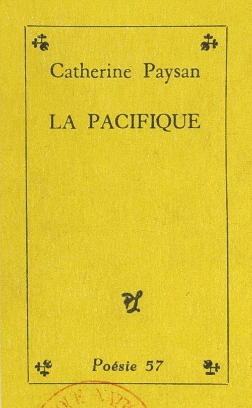 Couverture ebook de La pacifique, de Catherine Paysan