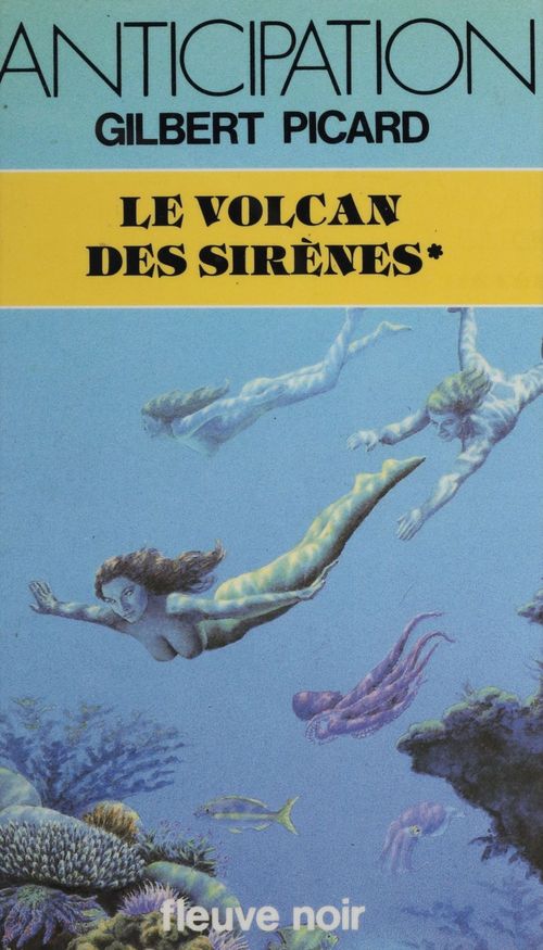 Couverture ebook de Le volcan des sirènes, de Gilbert Picard