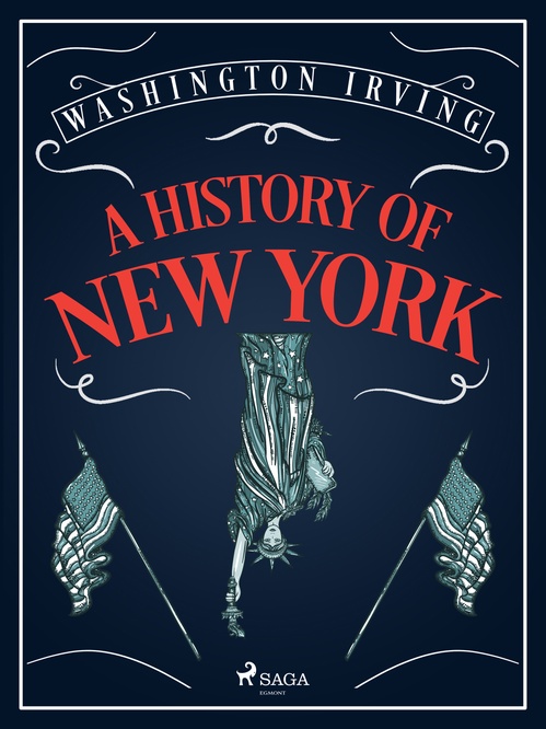 ebook cover of A History of New York, by Washington Irving