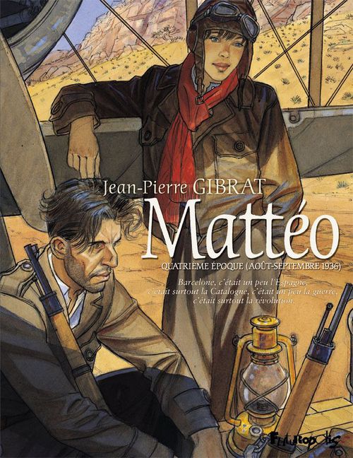 ebook cover of Mattéo. Quatrième époque (août-septembre 1936), by Jean-Pierre Gibrat