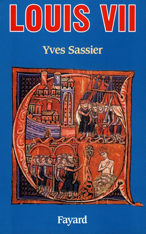 Couverture ebook de Louis VII, de Yves Sassier