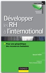 Couverture ebook de Développer les RH à l'international, de Benoît Thery