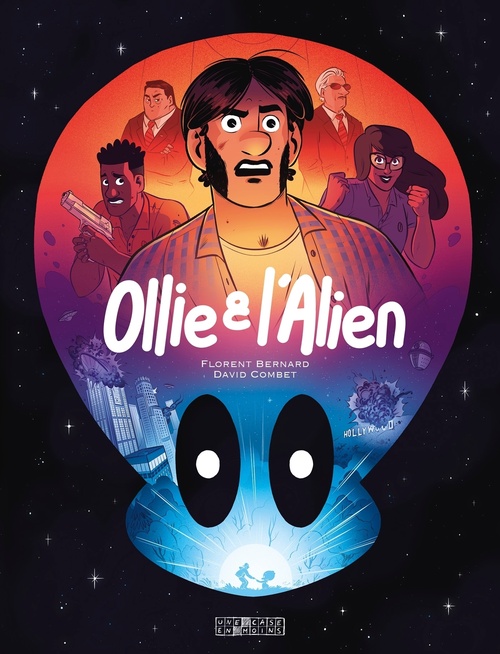ebook cover of Ollie et l'alien, by David Combet, Florent Bernard