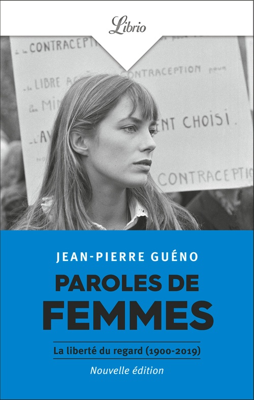 Couverture ebook de Paroles de femmes. La liberté du regard (1900-2019), de Jean-Pierre Guéno