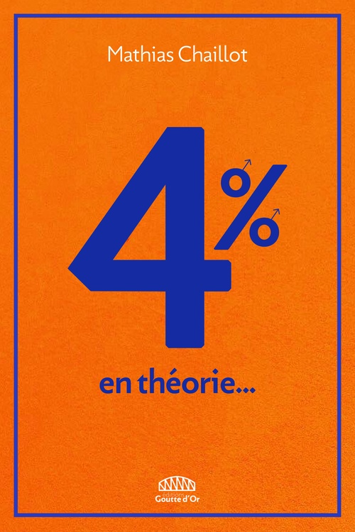 ebook cover of 4%, by Mathias CHAILLOT