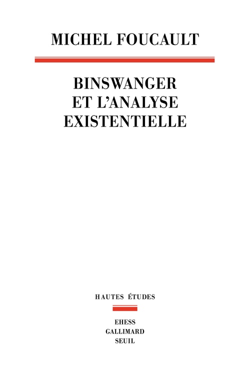 Couverture ebook de Binswanger et l'analyse existentielle, de Michel Foucault