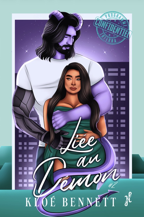 ebook cover of Liée au démon, by Kloé Bennett