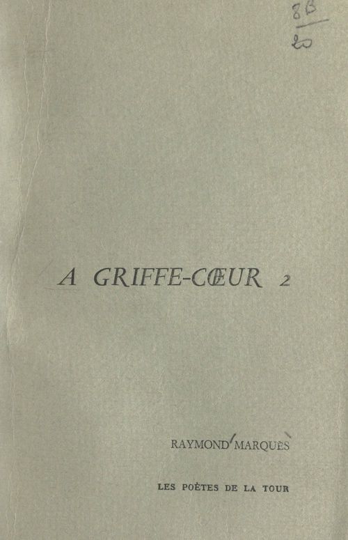 ebook cover of À griffe-coeur (2), by Raymond Marques