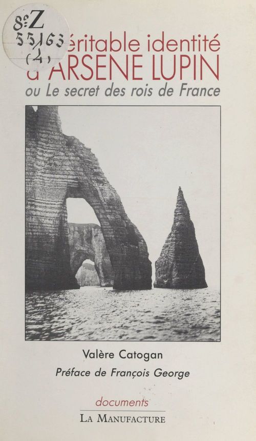 Couverture ebook de La véritable identité d'Arsène Lupin, de Valere Catogan