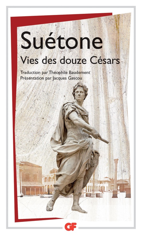 Couverture ebook de Vies des douze Césars, de Suétone