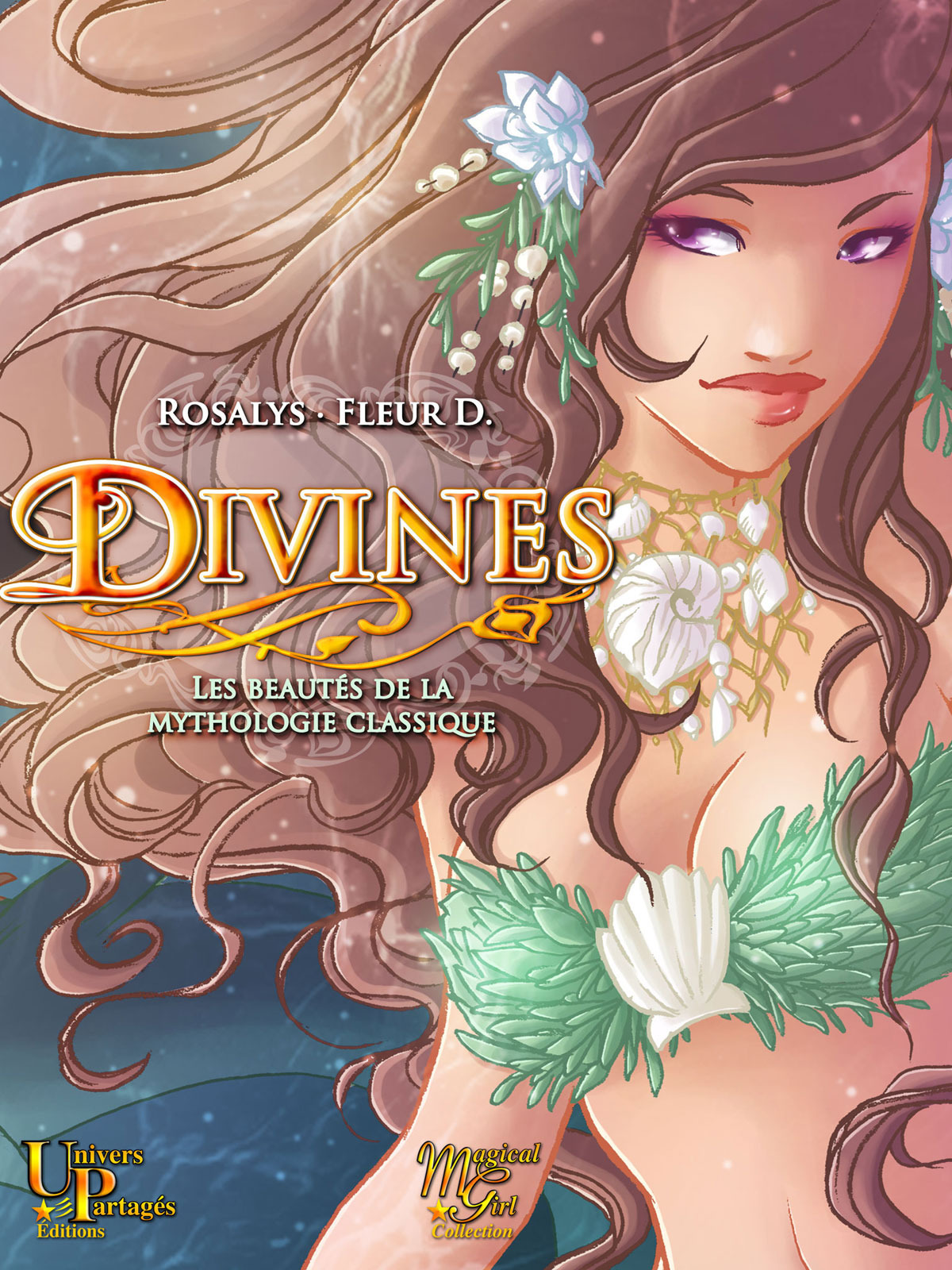 Couverture ebook de Divines, de Rosalys
