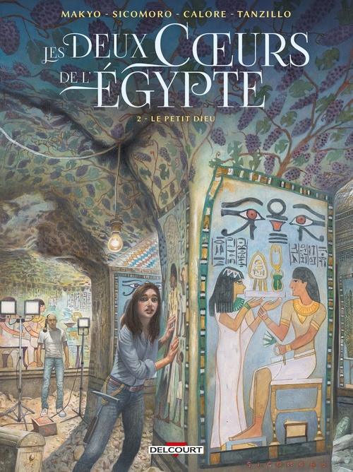 Couverture ebook de Les Deux coeurs de l'Égypte T02 - Le Petit dieu, de Makyo