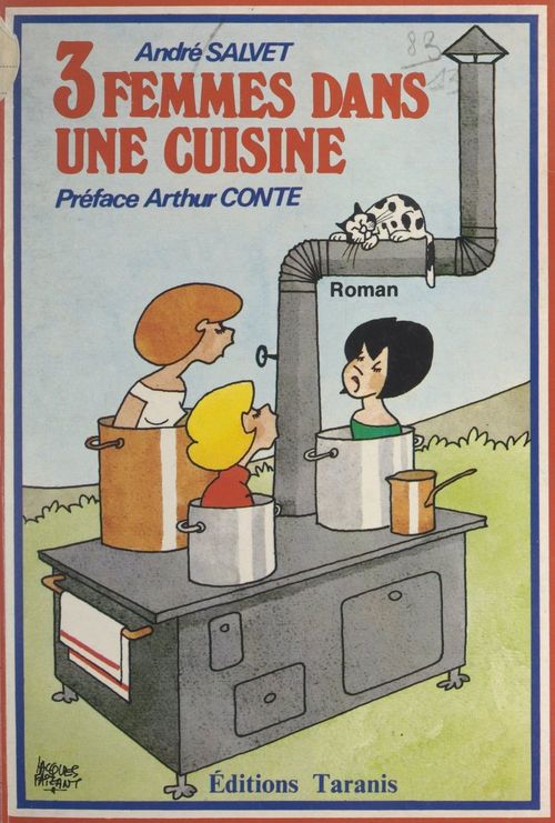 Couverture ebook de 3 femmes dans une cuisine, de Andre Salvet