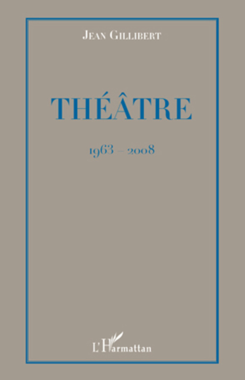 ebook cover of Théâtre, by Jean Gillibert