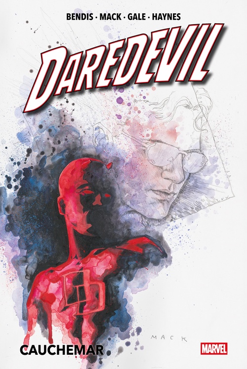 ebook cover of Daredevil : Cauchemar, by Brian Michael Bendis, Bob Gale