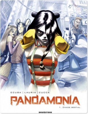 Couverture ebook de Pandamonia - Tome 01, de Vincenzo Cucca, Ennio Ecuba, Vincenzo Lauria, Mirka Andolfo