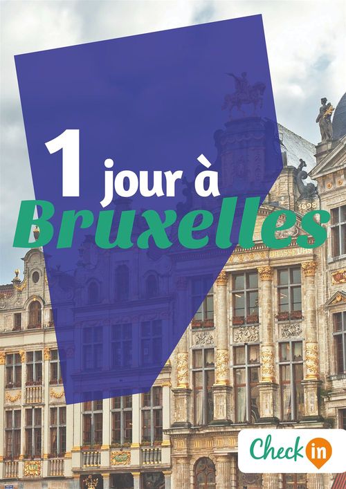 Couverture ebook de 1 jour à Bruxelles, de Collectif