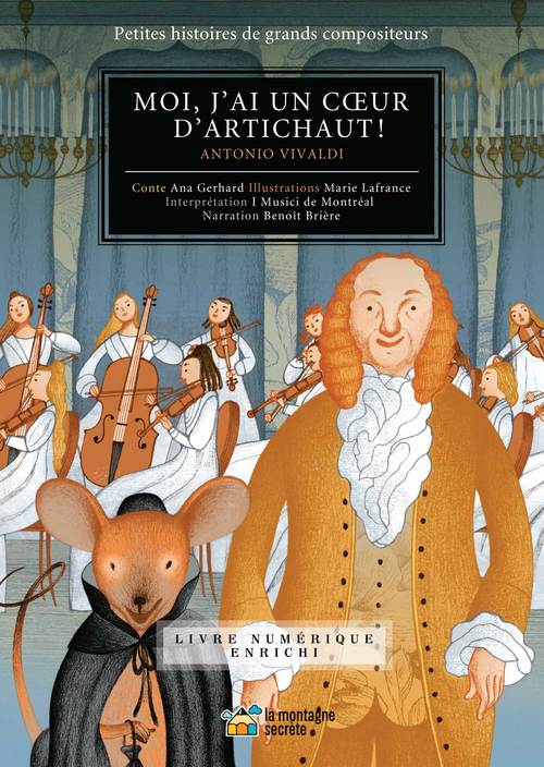 Couverture ebook de Moi, j'ai un coeur d'artichaut ! (Contenu enrichi), de Ana Gerhard
