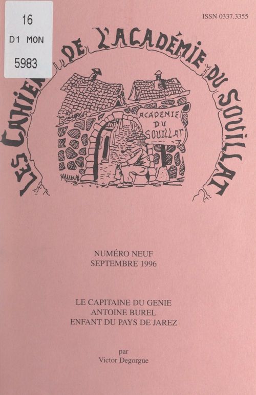 ebook cover of Le capitaine du génie Antoine Burel, enfant du Pays de Jarez, by Victor Degorgue