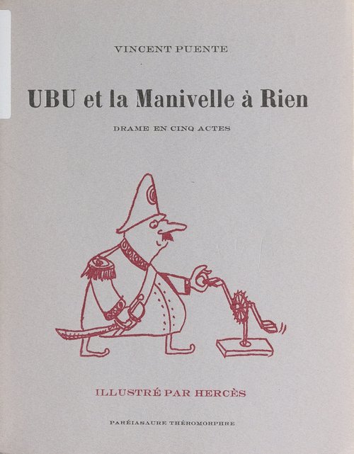 ebook cover of Ubu et la manivelle à rien, by Vincent Puente