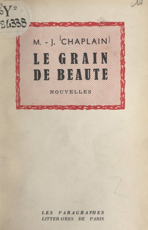 ebook cover of Le grain de beauté, by M.-J. Chaplain