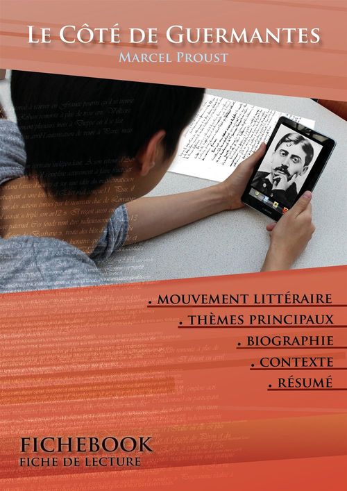 Couverture ebook de Fiche de lecture Le côté de Guermantes - Résumé détaillé et analyse littéraire de référence, de Marcel Proust